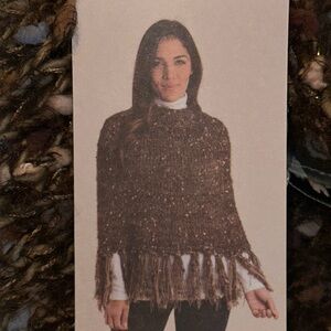 New! Simply Noelle Knit Wrap/Shawl- Sweater Versatile Uses- NWT